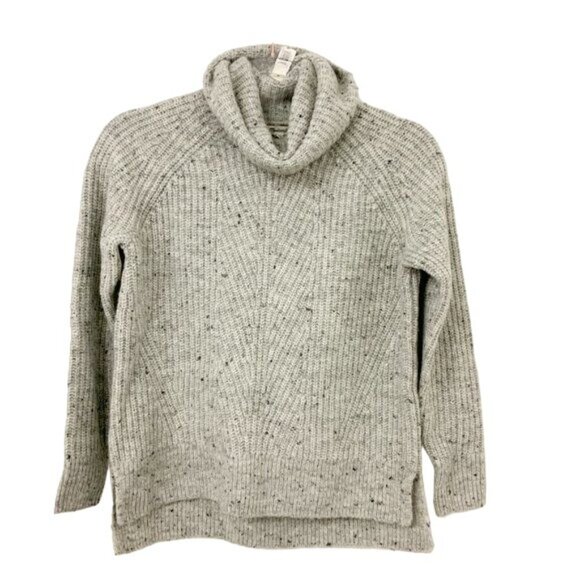 Madewell Donegal Mercer Wool Blend Cozy Turtleneck Sweater - Picture 4 of 7